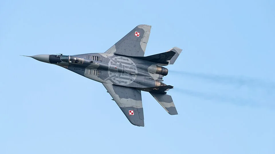 Mikoyan MiG-29A · фотография реального прототипа, не снимок DCS