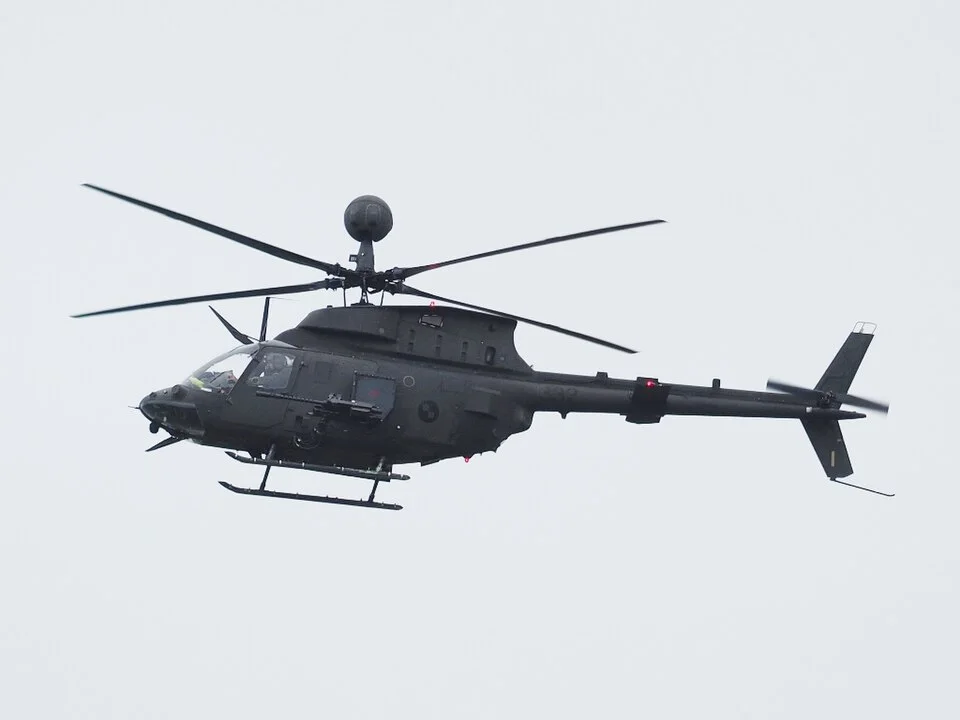 Bell OH-58D · фотография реального прототипа, не снимок DCS